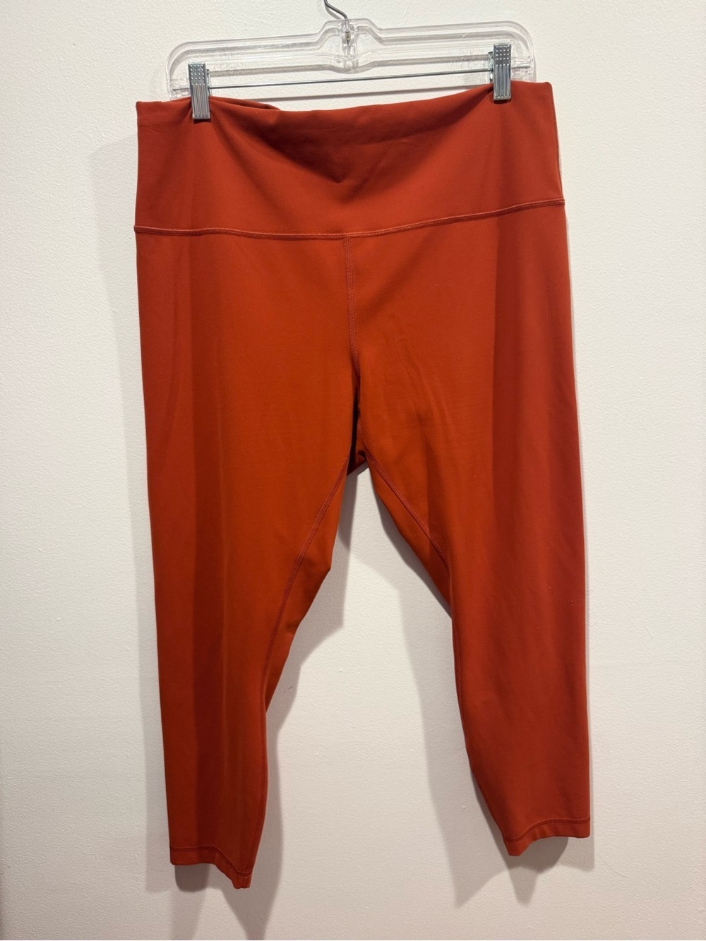 Lululemon Wunder Train Leggings Burnt Orange